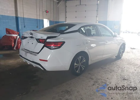 2021 Nissan Sentra Sv Xtronic Cvt z USA, uszkodzony, nr VIN 3N1AB8CV9MY314944